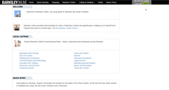 Desktop Screenshot of barnsleyonline.co.uk