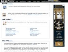 Tablet Screenshot of barnsleyonline.co.uk